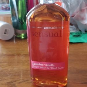Jasmine vanilla body wash and foam bath